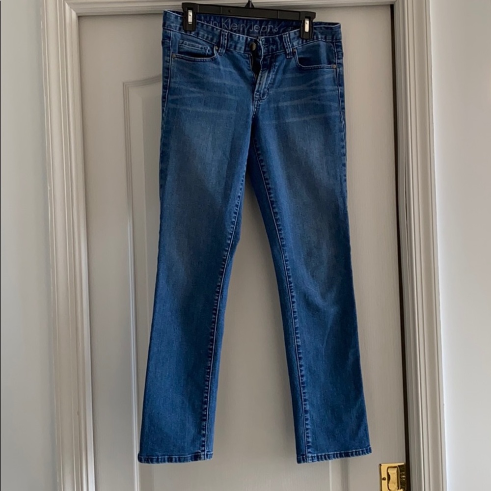 Calvin Klein straight jeans size 6